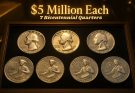 7 Bicentennial Quarters Are Valued at Over $5 Million Each