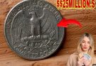 Ultra Rare U.S.A.QUARTER Dollars WORTH $0.8MILLIONS OF DOLLARS coin!!!.