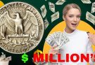 Top 6 Most Expensive And Most Valuable Washington Quarter Dollar Coins Worth Big Money!