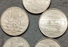 Complete set of 2001 State Quarter Coin can be worth varying amounts depending on their condition, rarity, and mint Mark . The 2001 series includes five State Quarter: New York, North Carolina, Rhode Island, Vermont and Kentucky.