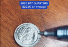  Rare “Bat Quarters” Worth money — Check Yours Today! 