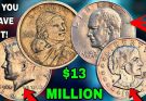 Top U.S. Rare Dollar Coins Worth Up to $1,000,000+ – Susan B. Anthony, Sacagawea, Kennedy & Eisenhower Collector’s Guide 